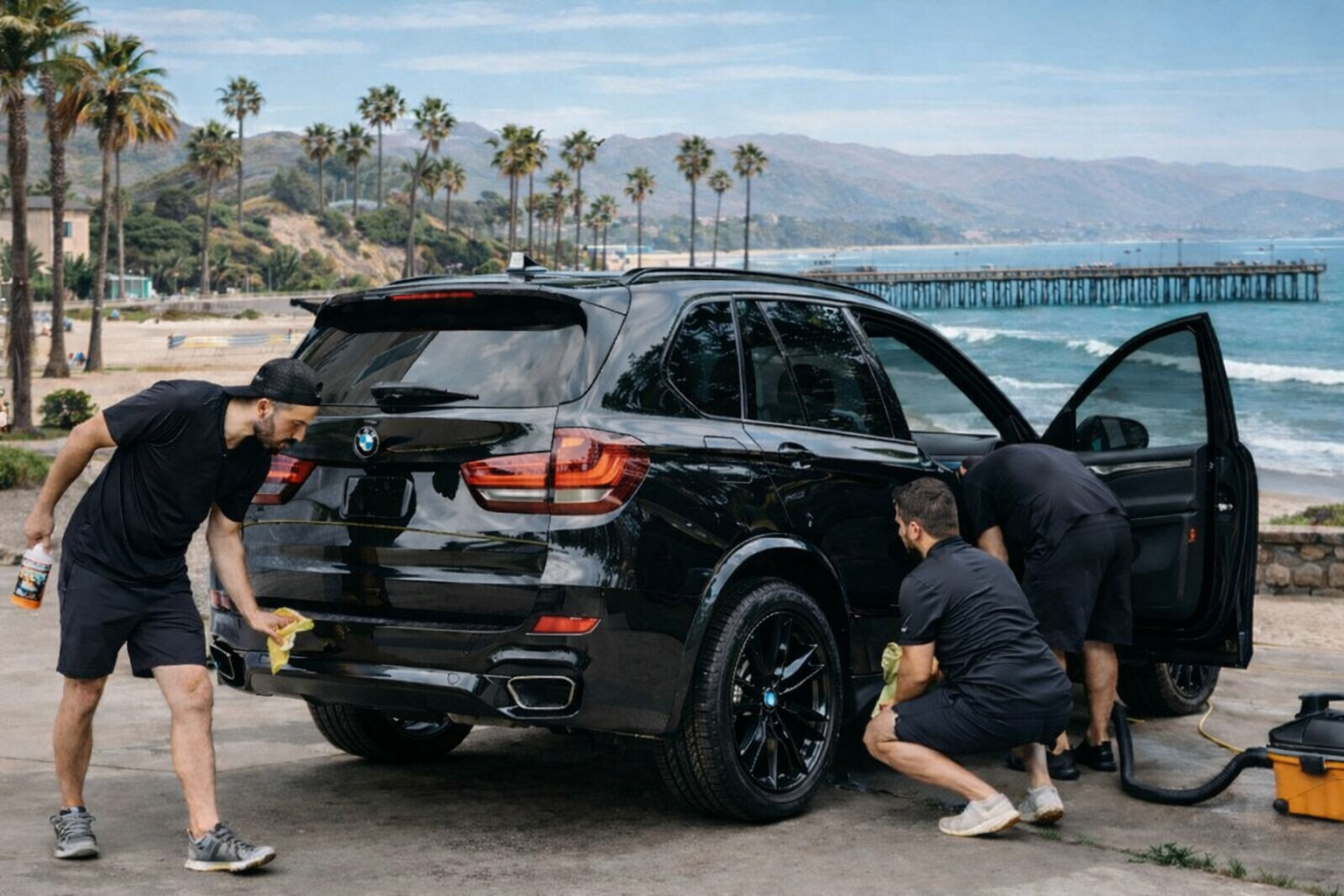Gold Standard mobile car detailing package in Ventura County - The most popular choice in Ventura County. A thorough inside-out mobile detail that delivers exceptional results. Great for preparing vehicles for sale or special occasions.