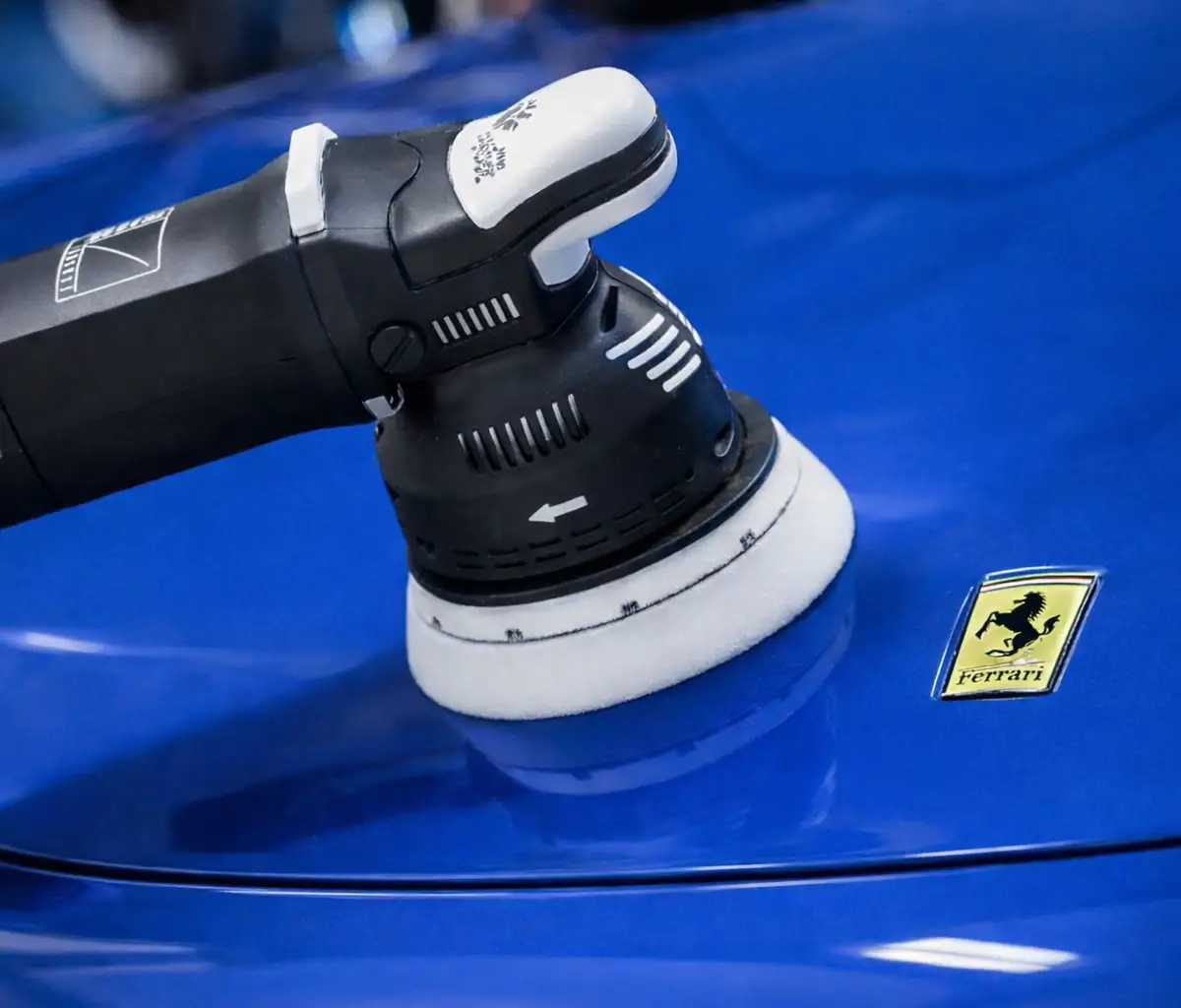 Paint correction — swirl marks removed, mirror finish restored