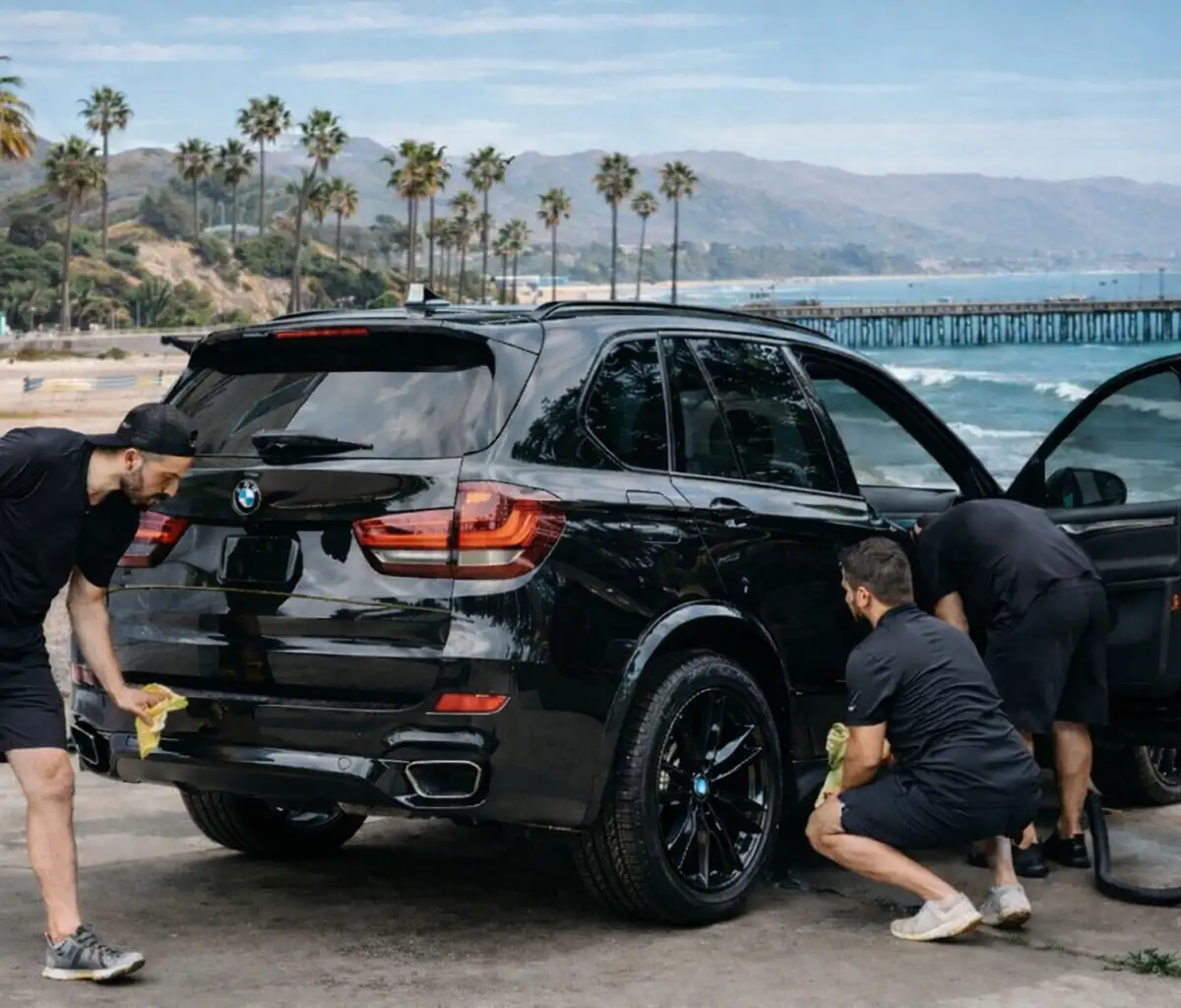 Mobile detailing service — on-site vehicle care